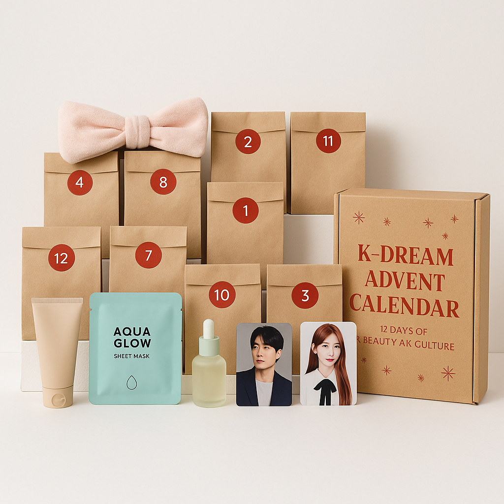 🎄 K-Dream Calendario dell'Avvento– 12 giorni mix corea