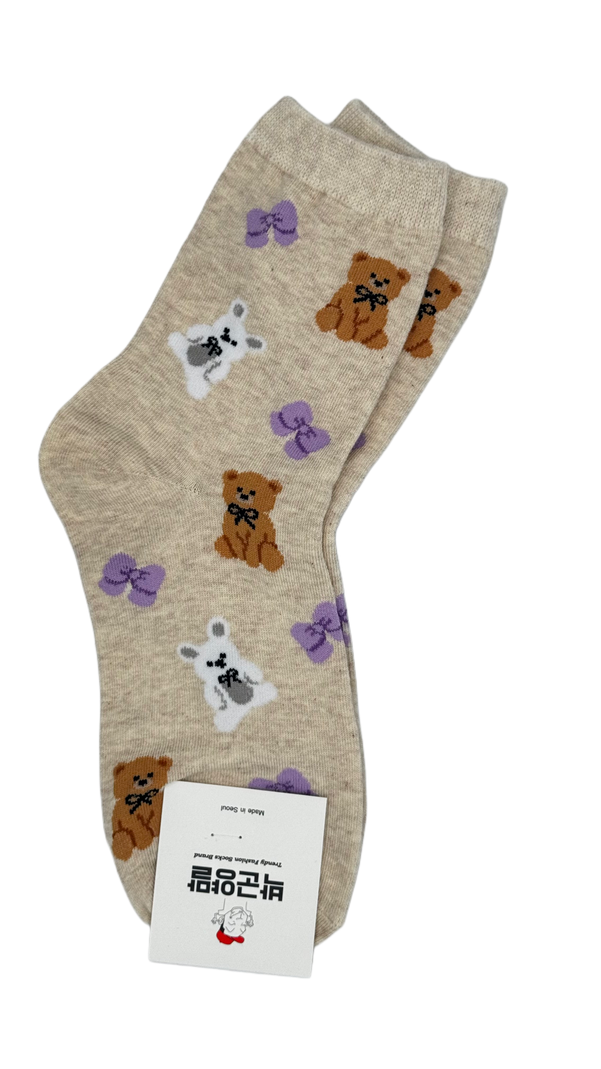 K-Calzini donna beige