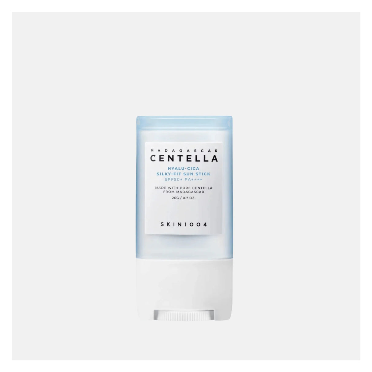 SKIN1004 Madagascar Centella Hyalu-Cica Silky-fit Sun Stick, SPF50+ PA++++, 20g