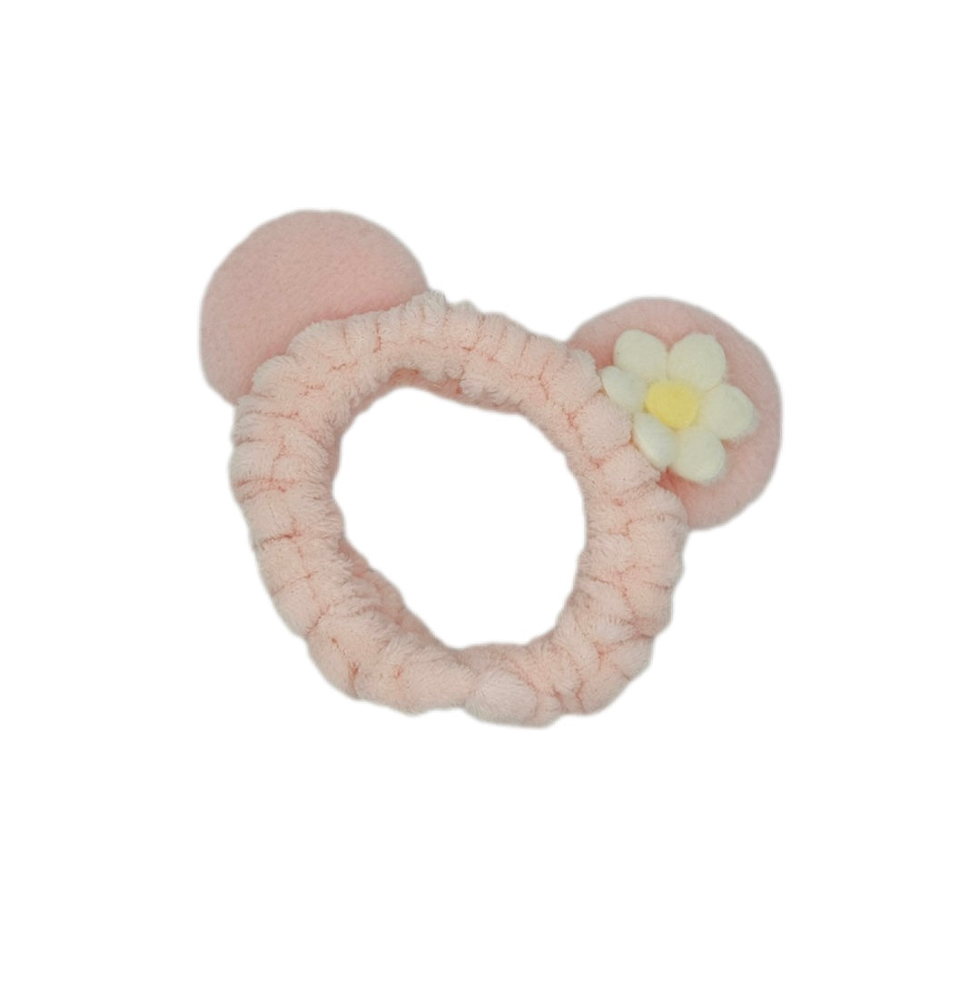 Fascetta Skincare Margherita rosa