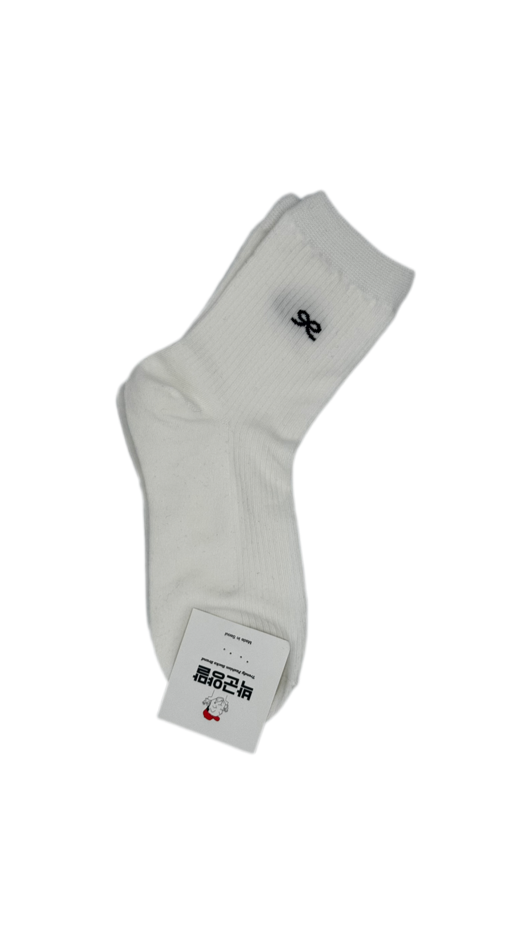 K-calzini bianchi donna