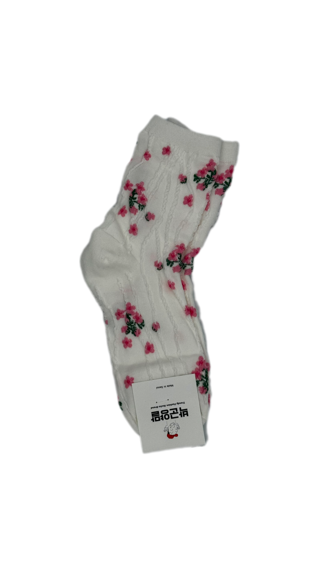 K-Calzini donna con motivi rosa