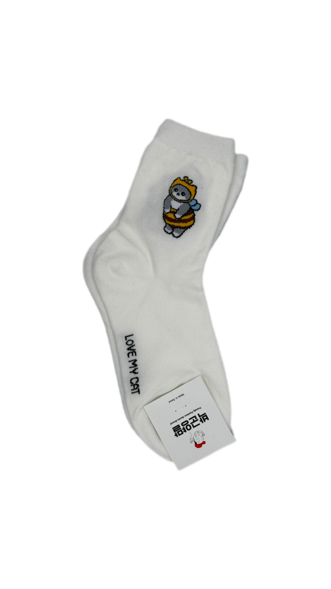 K-calzini bianchi donna