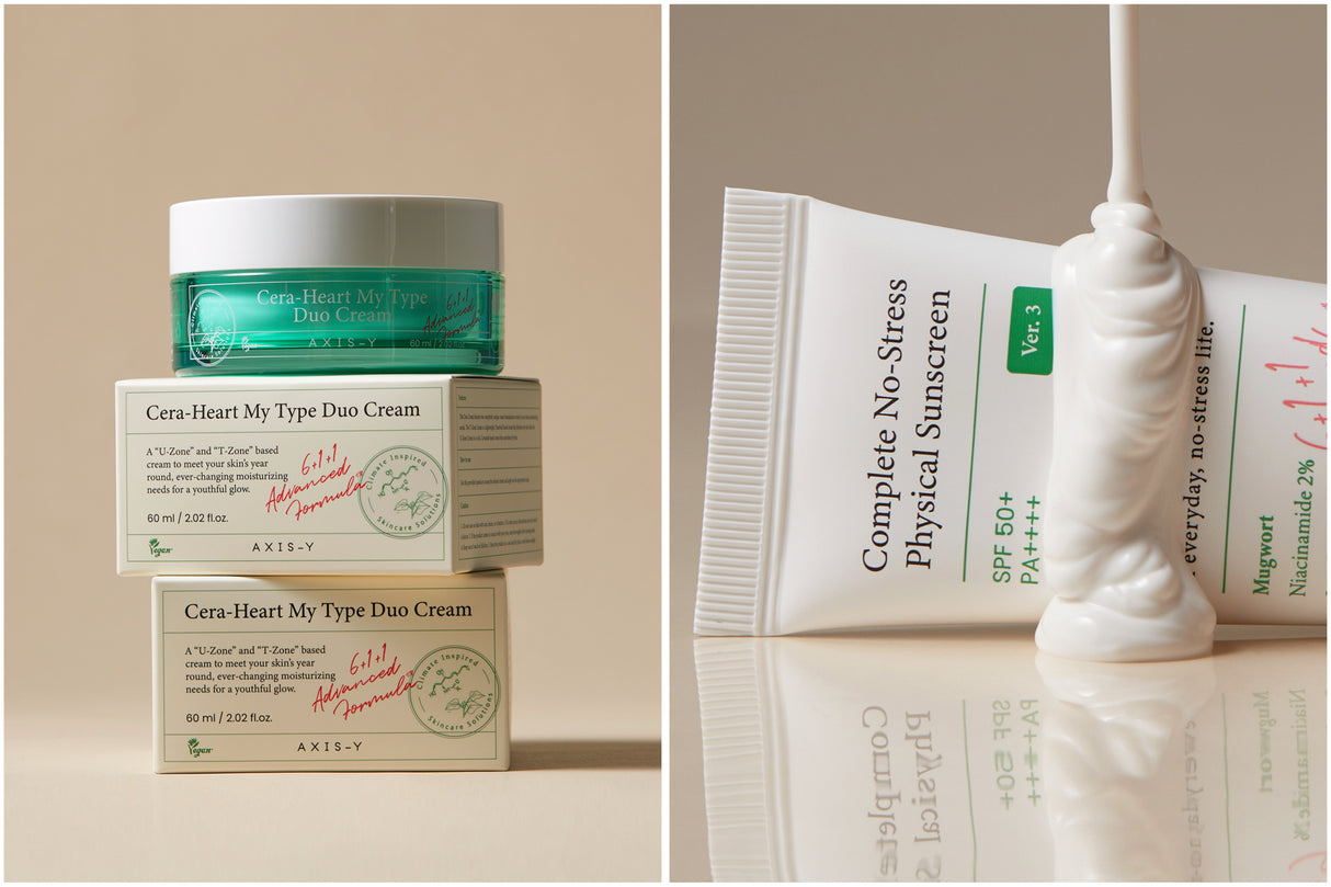 Duo Set Axis-y Crema+Crema Solare