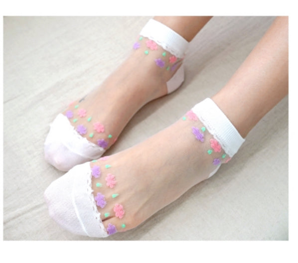 K-Calzini trasparenti donne