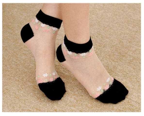 K-Calzini trasparenti donne