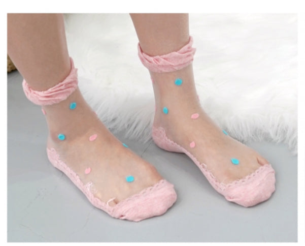 K-Calzini trasparenti donne