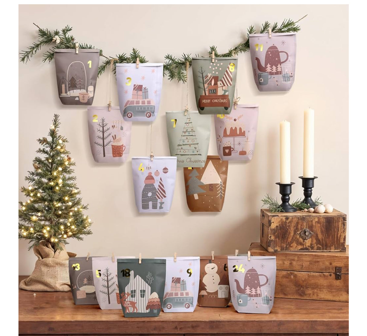 ✨ Calendario dell’Avvento Original – 12 Giorni di Skincare Coreana