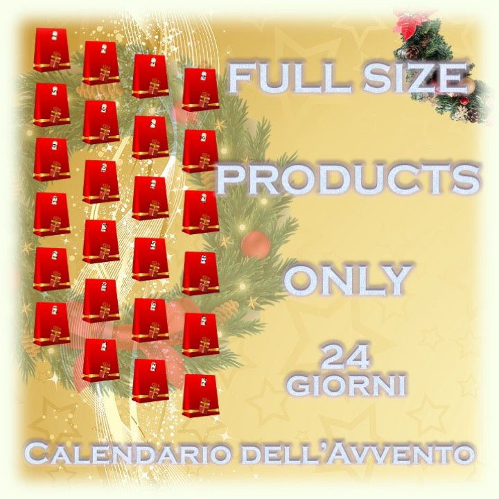 DELUXE Calendario dell’Avvento Skincare Lusso 24 Giorni FULL SIZE ONLY