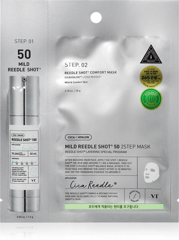 VT COSMETICS Mild Reedle Shot 2-Step Mask