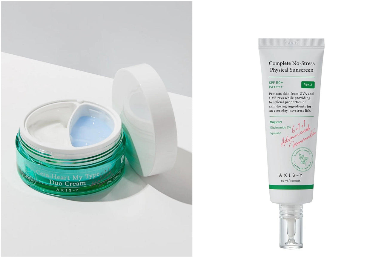 Duo Set Axis-y Crema + Crema Solare