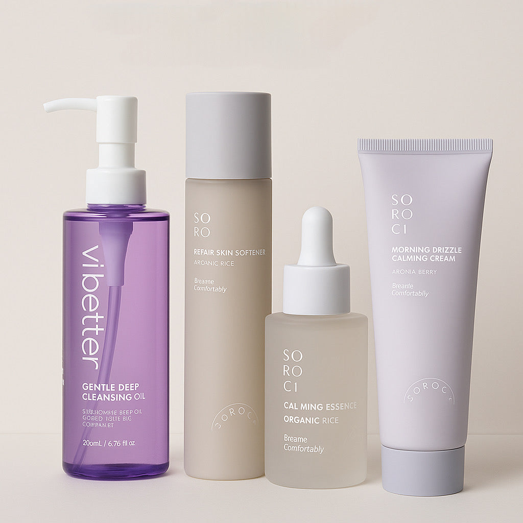 Set per pelle sensibile con tendenza alla couperose
