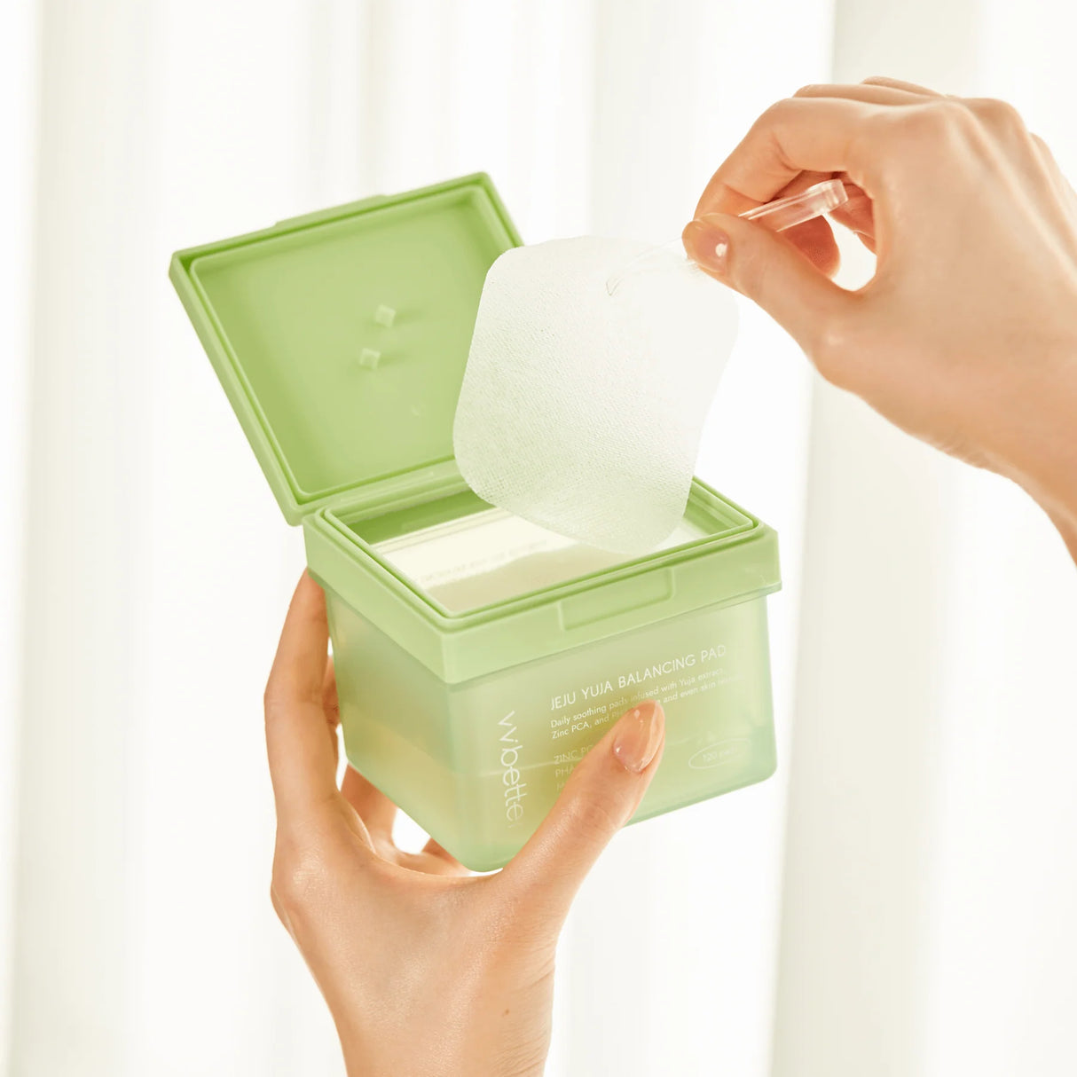Jeju Yuja Balancing Pad 120 pcs 180 ml Vvbetter
