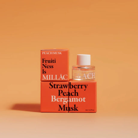 MILLAC Probiotics III Intimate Perfume Oil 8ml - profumo intimo coreano in olio, variante Pesca e Muschio