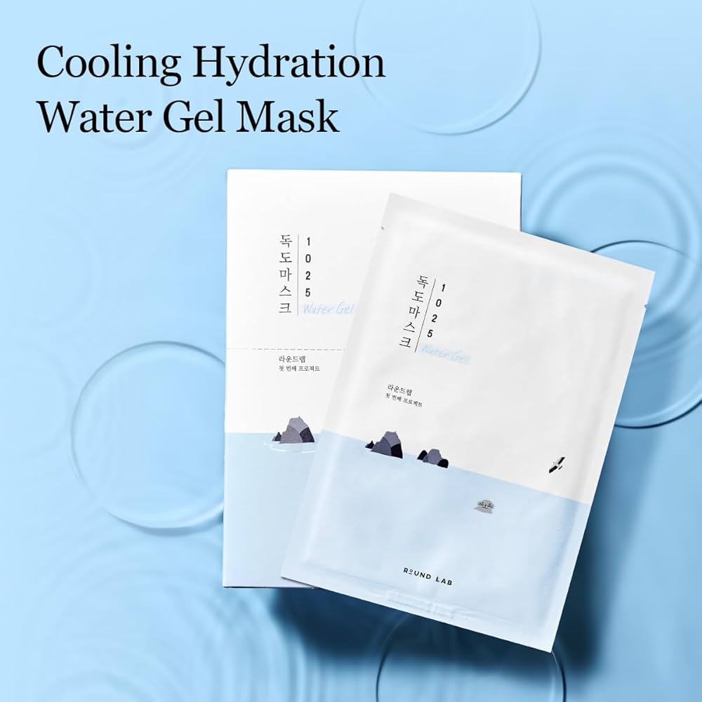 ROUND LAB  Hydrating Water Gel Mask - Maschera Nutriente Viso