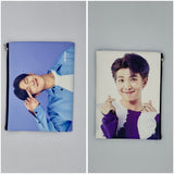 Pochette multiuso con zip – stampa attori e idol coreani 19X15