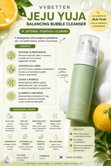 JEJU YUJA BALANCING BUBBLE CLEANSER 145 ML