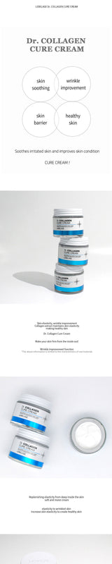LEBELAGE Dr.  Collagen cure cream- Crema viso al collagene