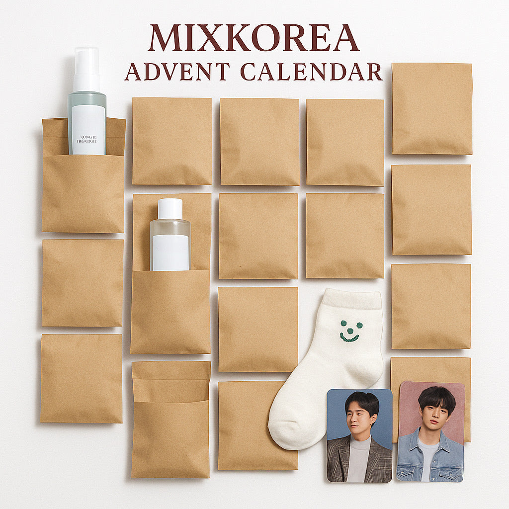 Magic Korea Calendario – 12 giorni | Skincare e K-drama/K-pop Idol Photocard
