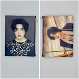 Pochette multiuso con zip – stampa attori e idol coreani 19X15