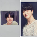 Pochette multiuso con zip – stampa attori e idol coreani 19X15