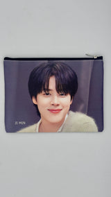 Pochette multiuso con zip – stampa attori e idol coreani 19X15