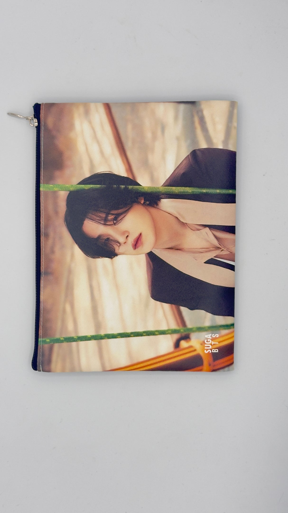 Pochette multiuso con zip – stampa attori e idol coreani 19X15