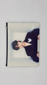 Pochette multiuso con zip – stampa attori e idol coreani 19X15