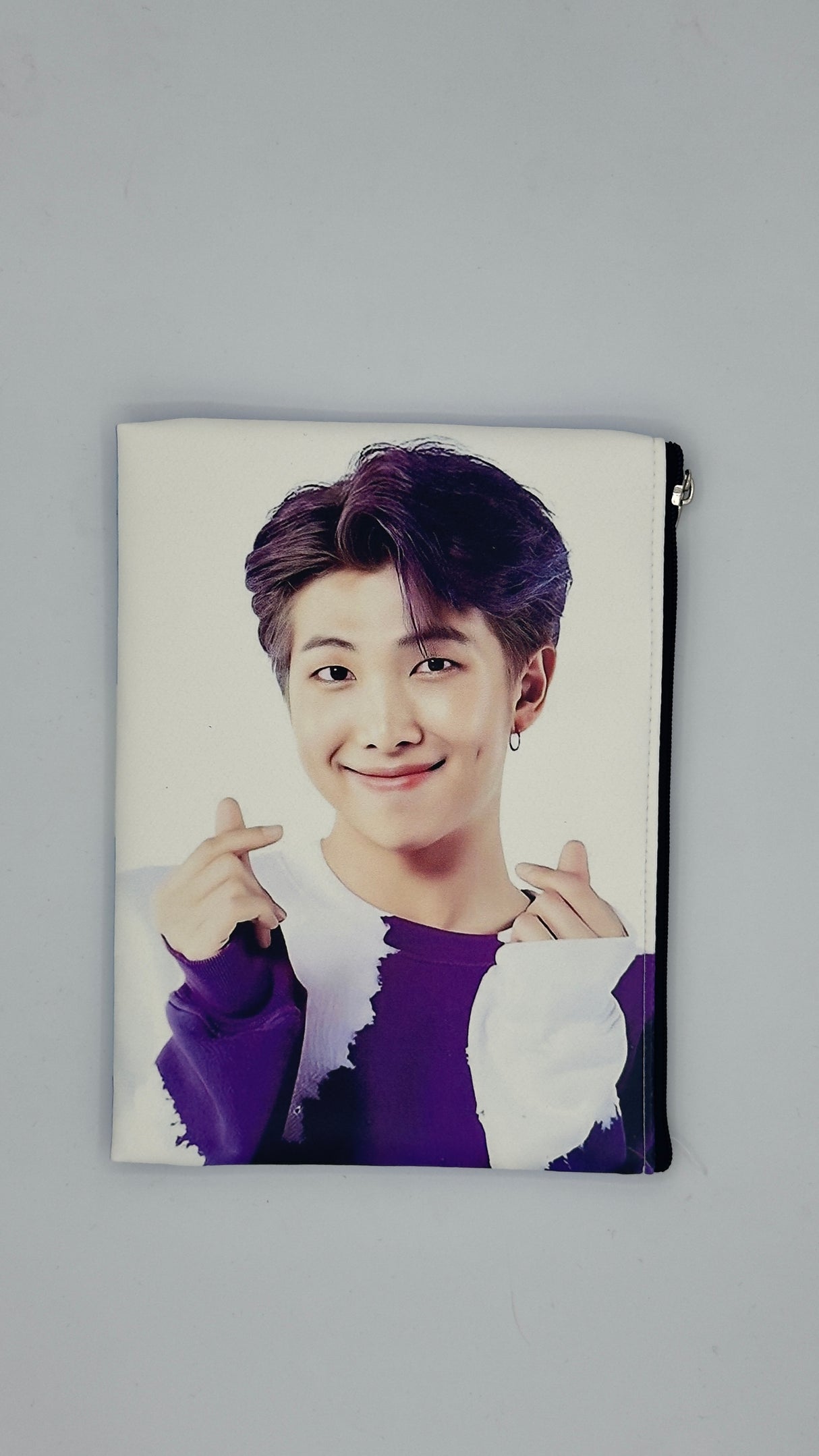 Pochette multiuso con zip – stampa attori e idol coreani 19X15