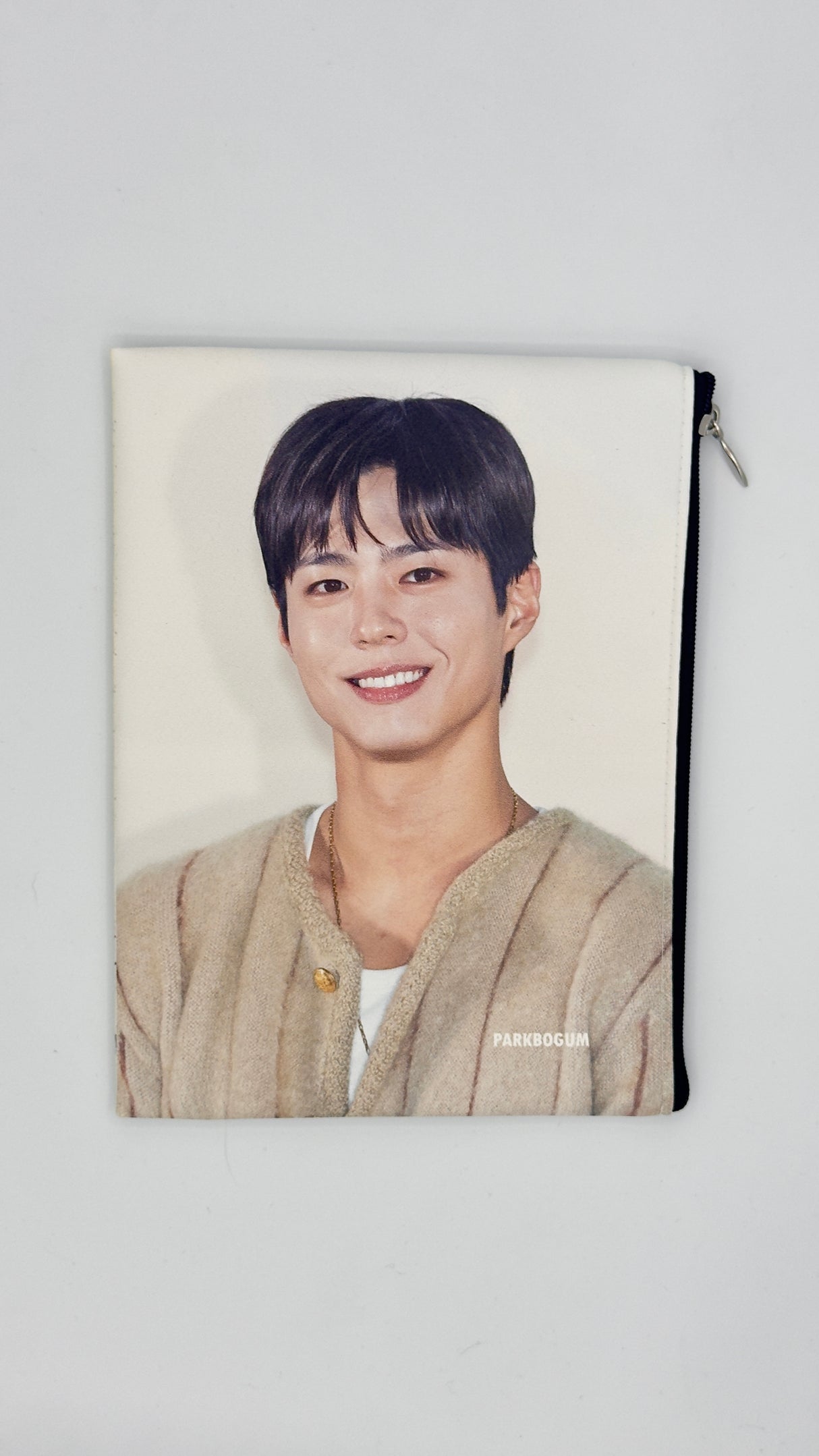 Pochette multiuso con zip – stampa attori e idol coreani 19X15