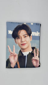 Pochette multiuso con zip – stampa attori e idol coreani 19X15