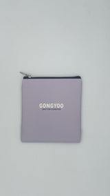 Pochette multiuso con zip – stampa attori e idol coreani 12,5 × 11,5 cm