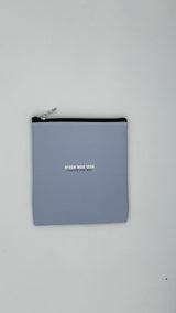 Pochette multiuso con zip – stampa attori e idol coreani 12,5 × 11,5 cm