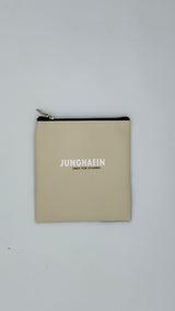 Pochette multiuso con zip – stampa attori e idol coreani 12,5 × 11,5 cm