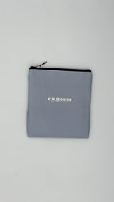 Pochette multiuso con zip – stampa attori e idol coreani 12,5 × 11,5 cm