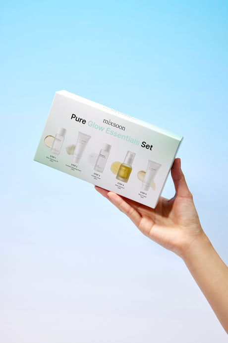 Mixsoon Pure Glow Essential Set – Skincare Coreana per Pelle Luminosa e Uniforme