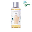 Bottiglia trasparente di Mixsoon Soondy Centella Asiatica Essence con etichetta decorata da un simpatico orso beige e motivi naturali. La scritta "Vegan" in alto a destra evidenzia la certificazione del prodotto come vegano.


