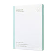 Confezione della Mixsoon Centella Mask Pack, design minimal bianco con bordi verde menta e scritte sottili, su sfondo bianco.