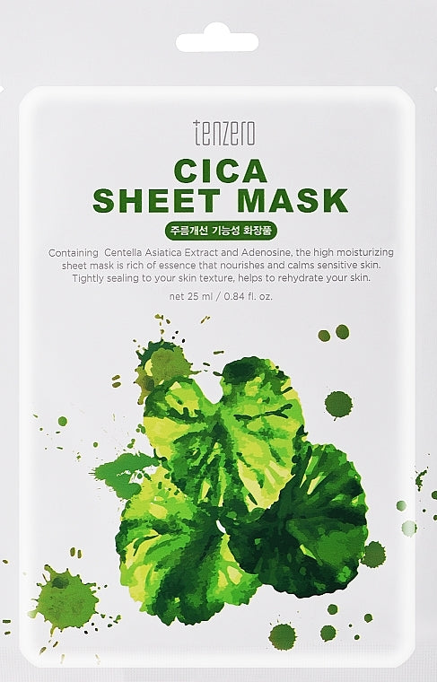 Tenzero - Cica Sheet Mask -