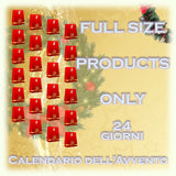 DELUXE Calendario dell’Avvento Skincare Lusso 24 Giorni FULL SIZE ONLY