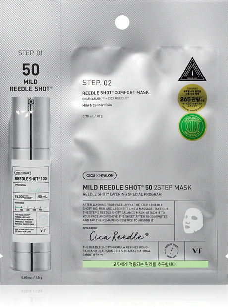 VT COSMETICS Mild Reedle Shot 2-Step Mask